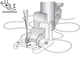 Open toe sensormatic free motion foot £17.00