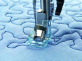 Embroidery/Sensormatic free-motion foot